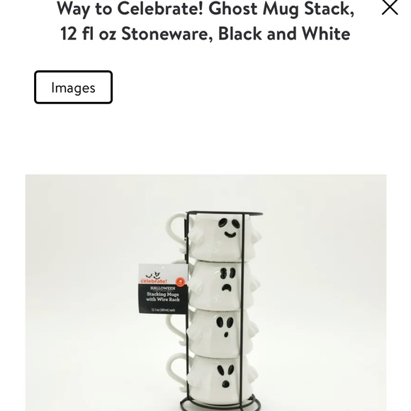 ISO WALMART STACKING GHOST MUGS - Picture 3 of 4